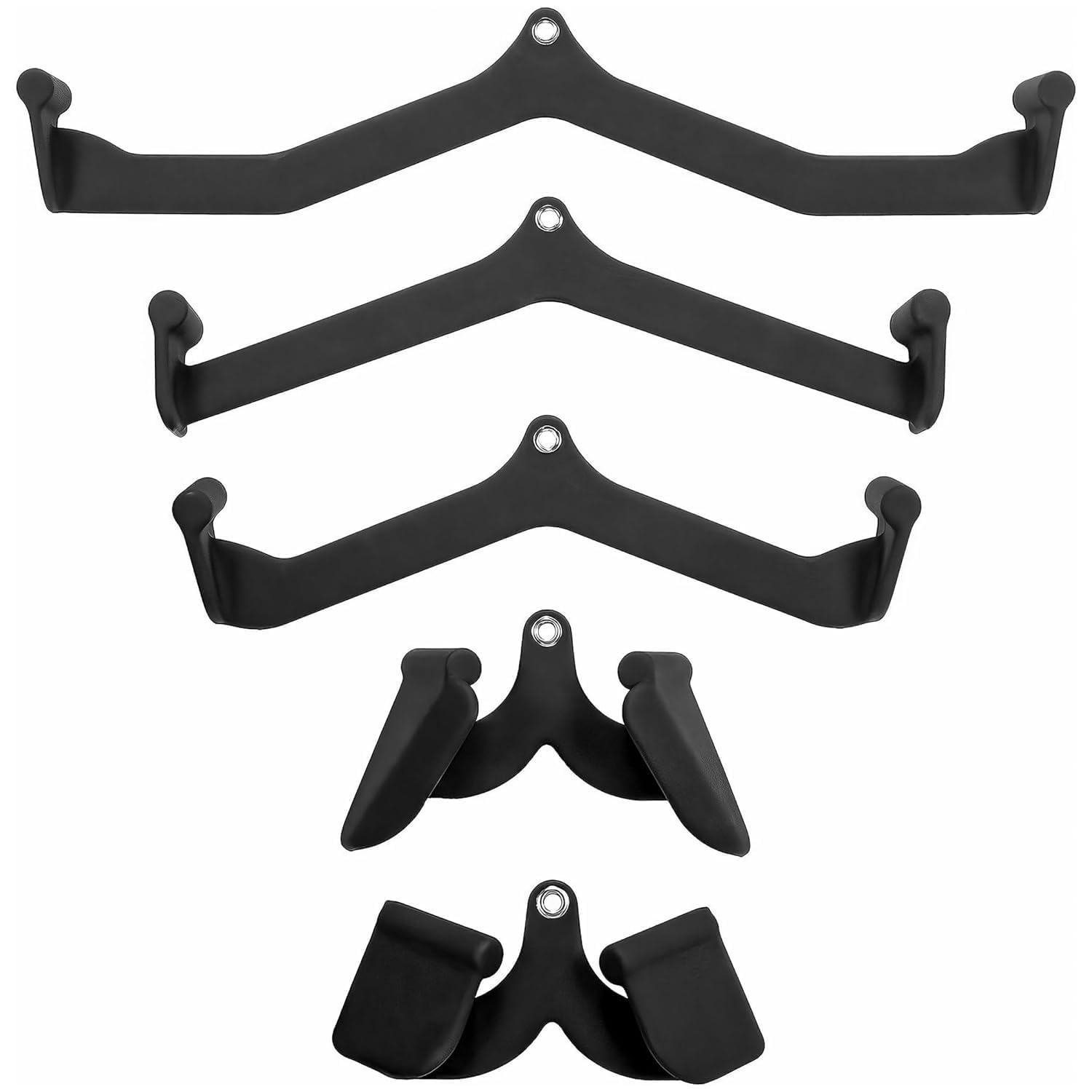 LAT Pulldown Attachments (Set of 5 Handles with Different Types)
